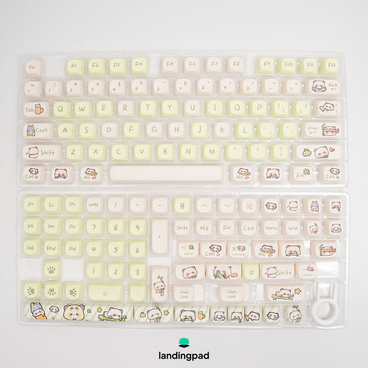 Panda MOA Profile PBT Keycap Set