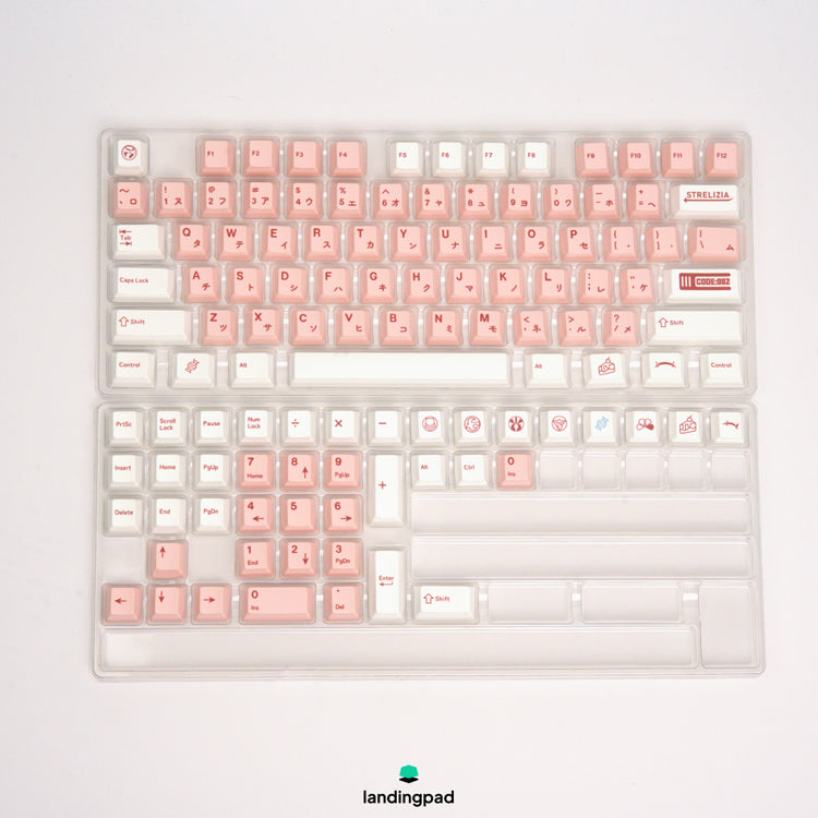 Zero Two PBT Cherry Profile Keycap Set