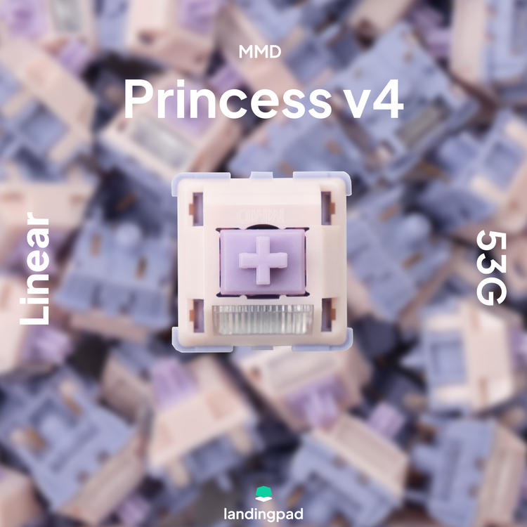 MMD Princess V4 Linear / Tactile Switches