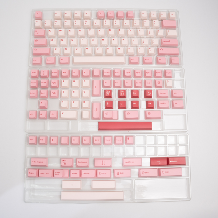 Aifei Rim Cherry Profile Keycap Set