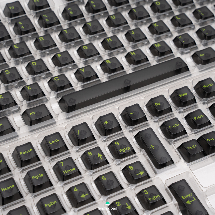 Transparent PC Cherry Profile Keycaps