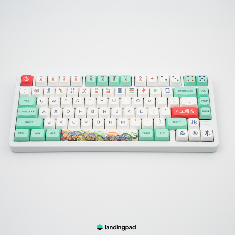 F75 Mahjong Keyboard
