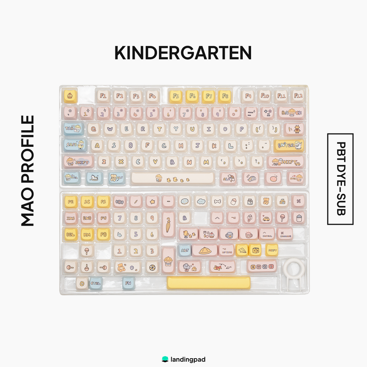 Kindergarten MAO PBT Keycap Set