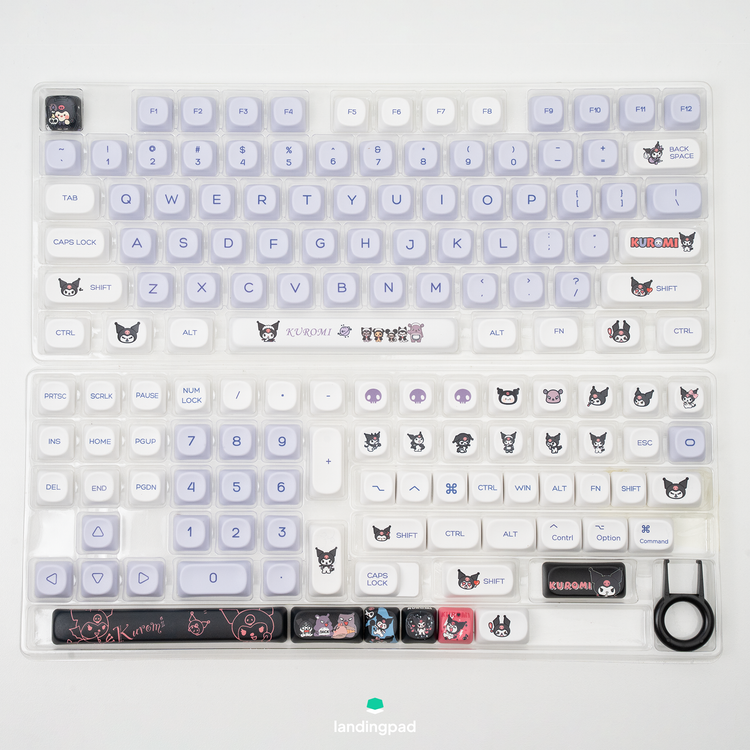 Kuromi MOA PBT Keycap Set