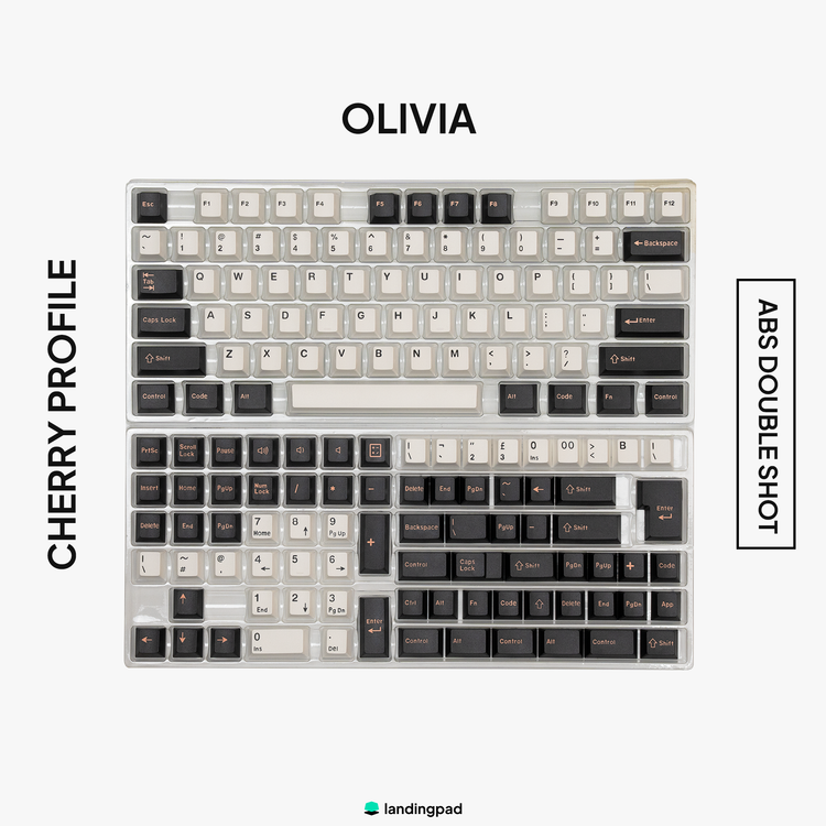 Olivia Light ABS Keycap Set
