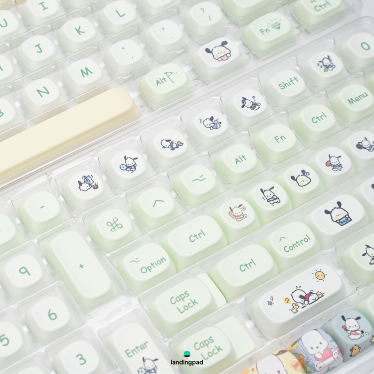 Pochacco PBT MOA Profile Keycaps