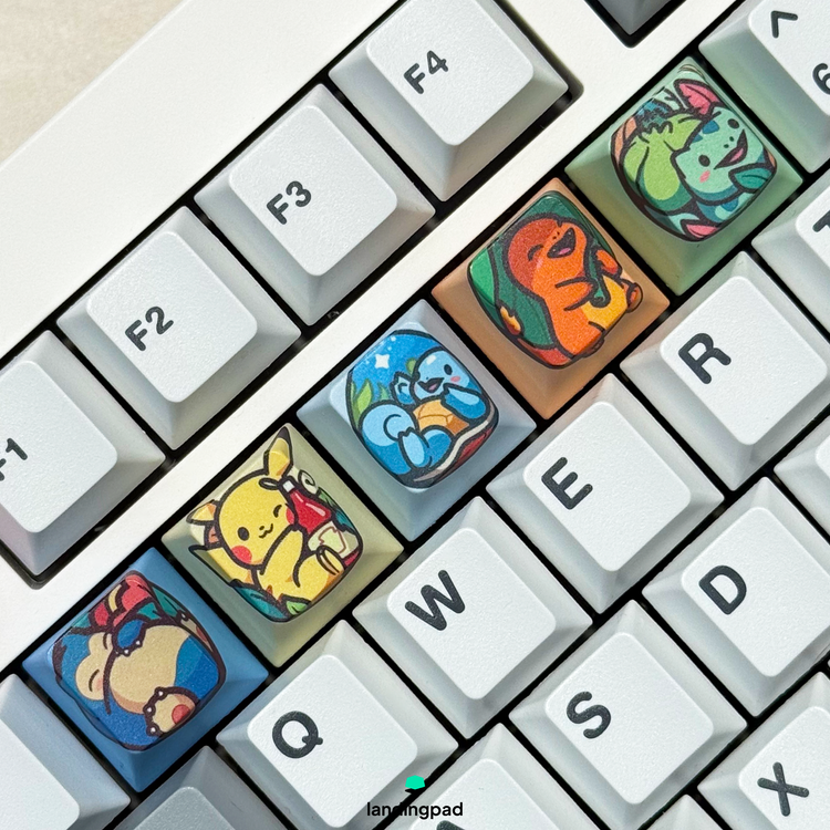 Assorted Artisan Keycaps