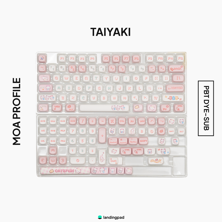 Taiyaki MOA PBT Keycap Set