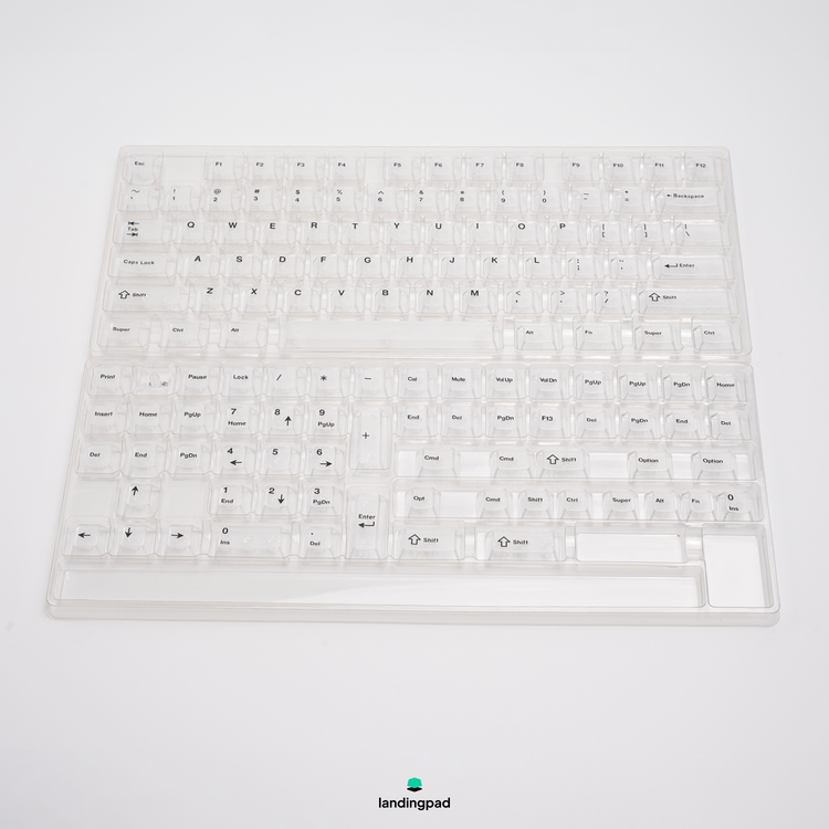 Transparent PC Cherry Profile Keycaps