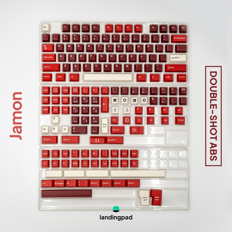 Jamon ABS Cherry Profile Keycap Set