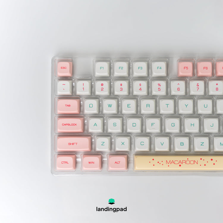 Macaroon PBT XDA Profile Keycap Set