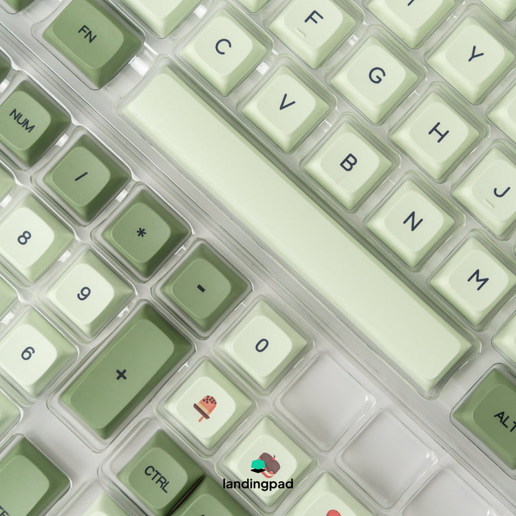 Matcha PBT XDA Profile Keycap Set