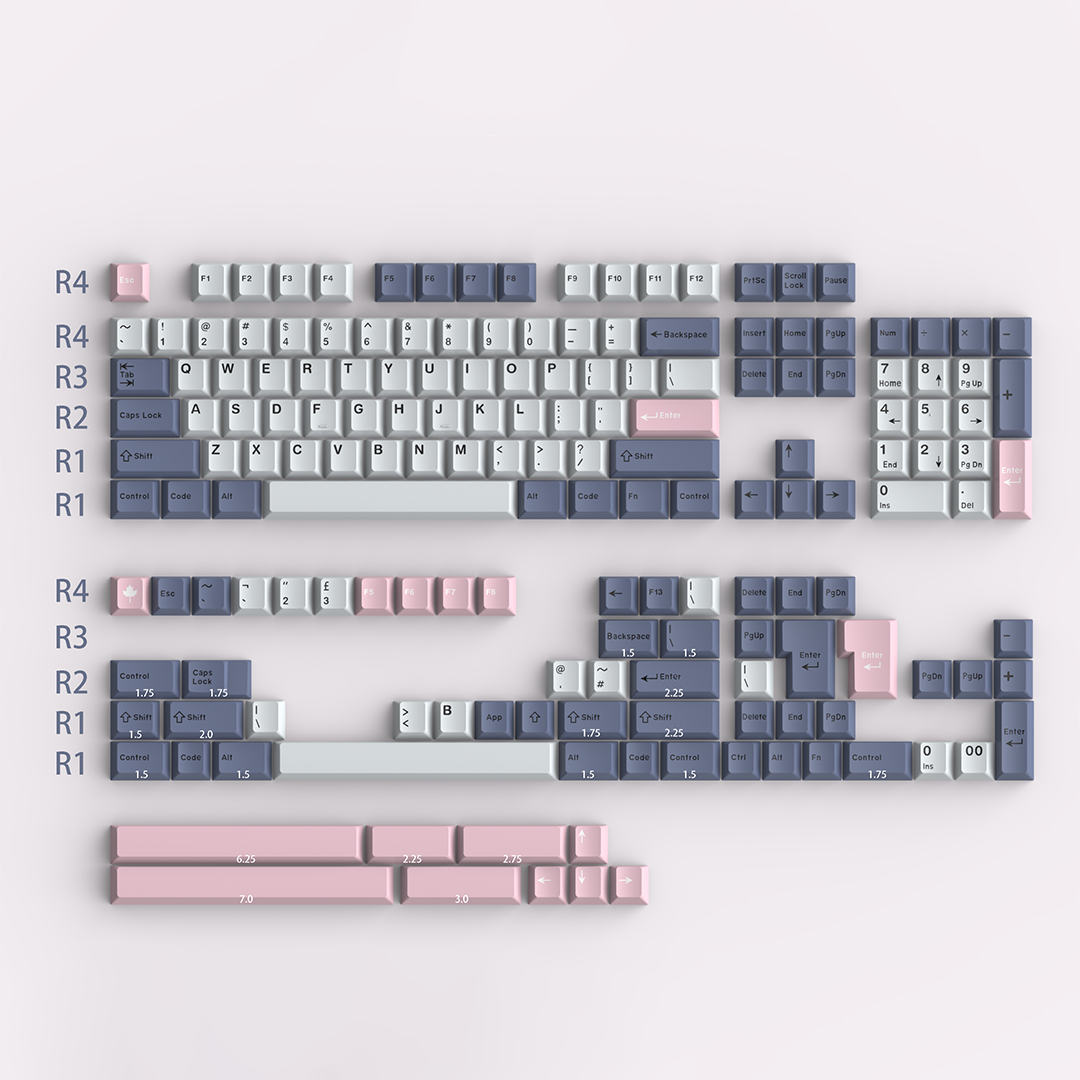 Fuji Abs Keycap Set 