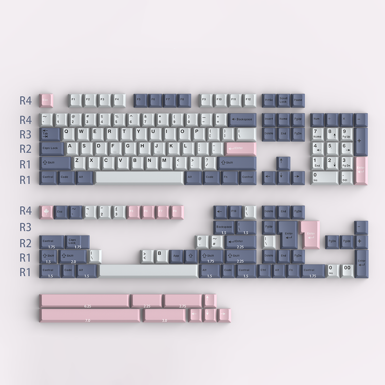 Fuji ABS Cherry Profile Keycap Set