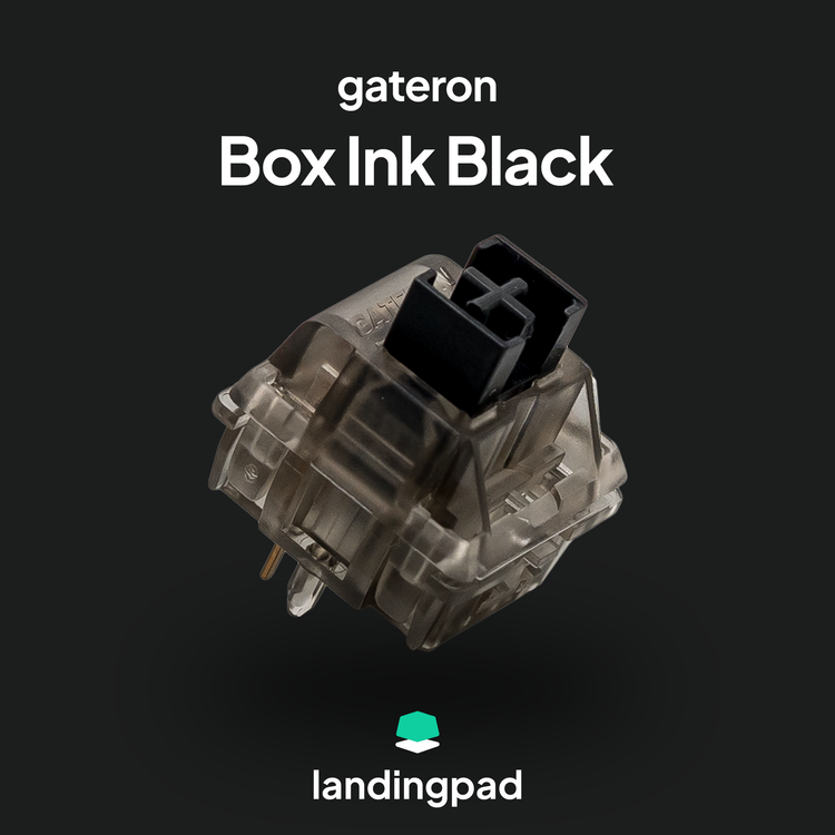 Gateron Box Ink Black / Pink Switch