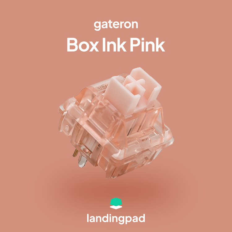 Gateron Box Ink Black / Pink Switch