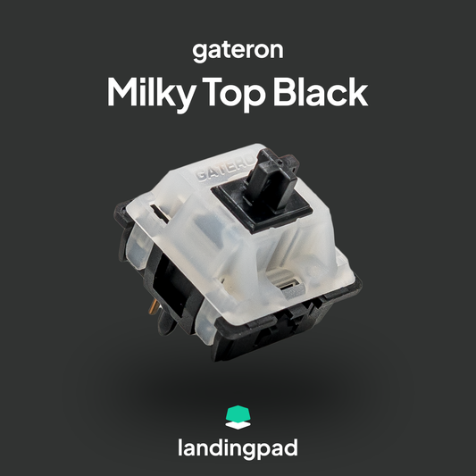 Gateron Milky Top / SMD Black Switch