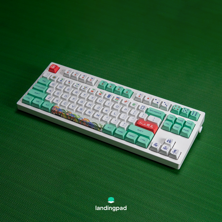 Mahjong PBT XDA Profile Keycap Set