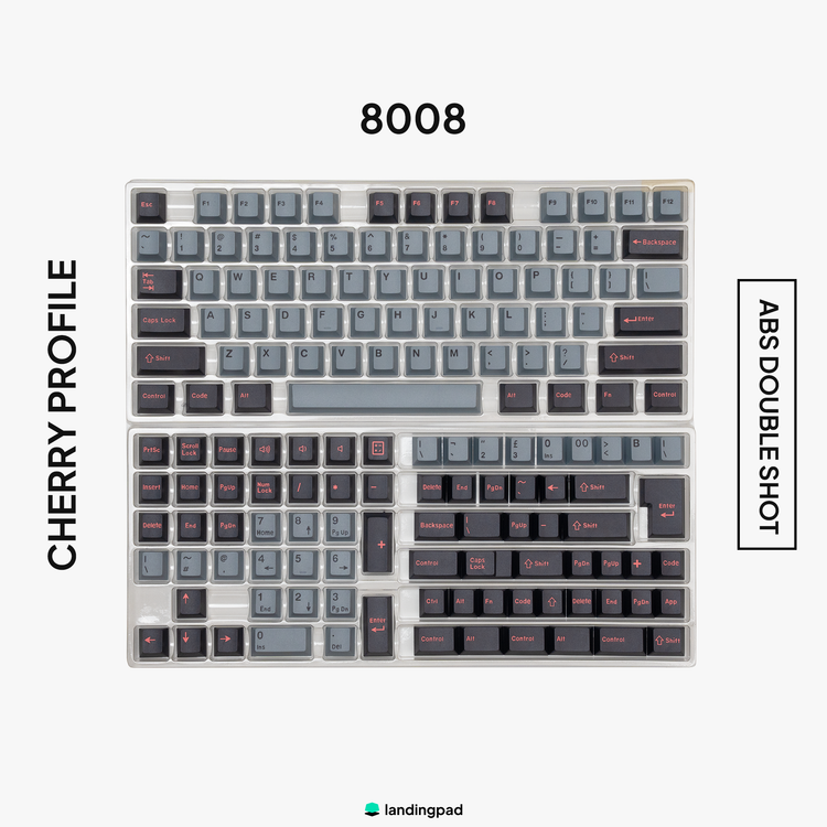8008 ABS Cherry Profile Keycap Set