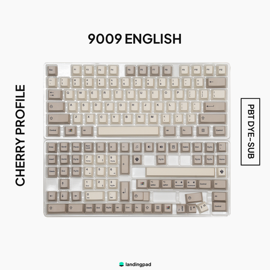 9009 PBT Keycap Set English/Korean Hangul/Japanese