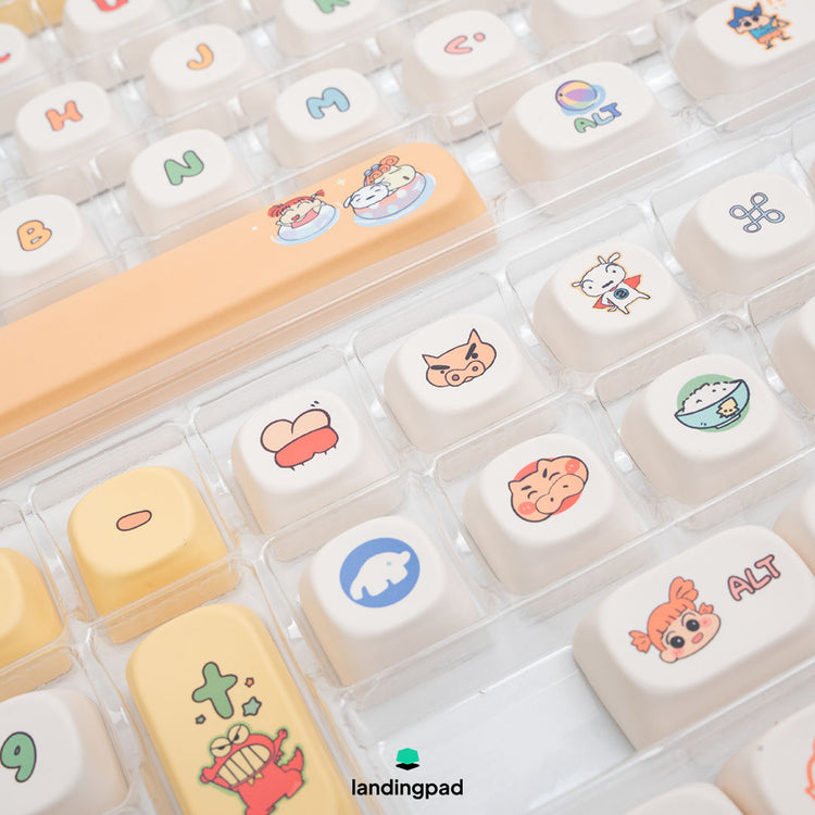 Crayon Shinchan MOA PBT Keycap Set