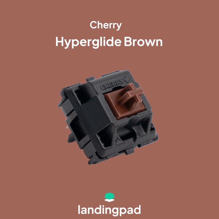 Cherry Hyperglide Black / Brown Switch