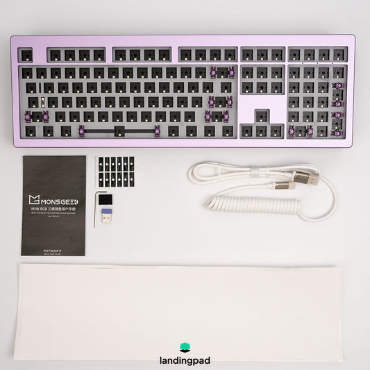 Monsgeek M5W 100% Keyboard DIY Kit