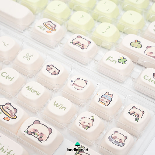 Panda MOA Profile PBT Keycap Set