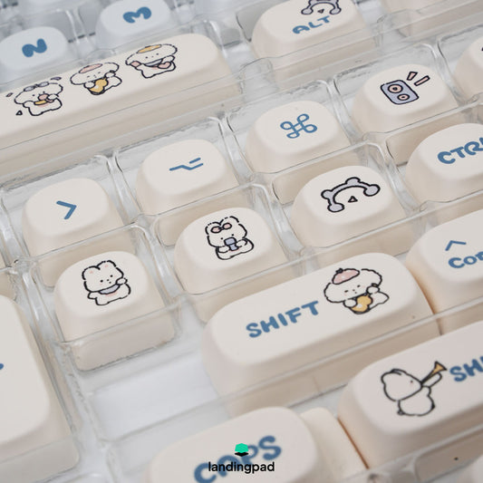 Puppy Band MOA PBT Keycap Set