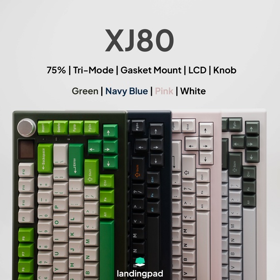 XJ80 Keyboard DIY Kit | Budget 75% Hotswap Keyboard with Knob XJ80 Keyboard DIY Kit | Budget 75% Hotswap Keyboard with Knob