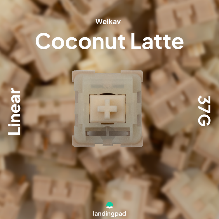 KTT Coconut Latte Switches
