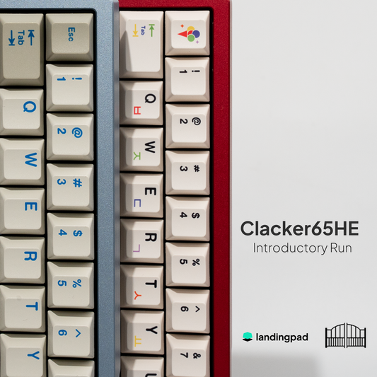 [PRE-ORDER] Clacker65HE Custom Keyboard