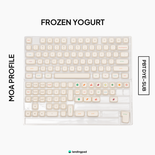 Frozen Yogurt MOA PBT Keycap Set