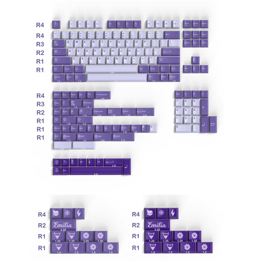 Aifei Frost Witch Keycap Set | Custom Keyboard Keycaps