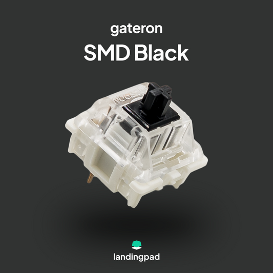 Gateron Milky Top / SMD Black Switch