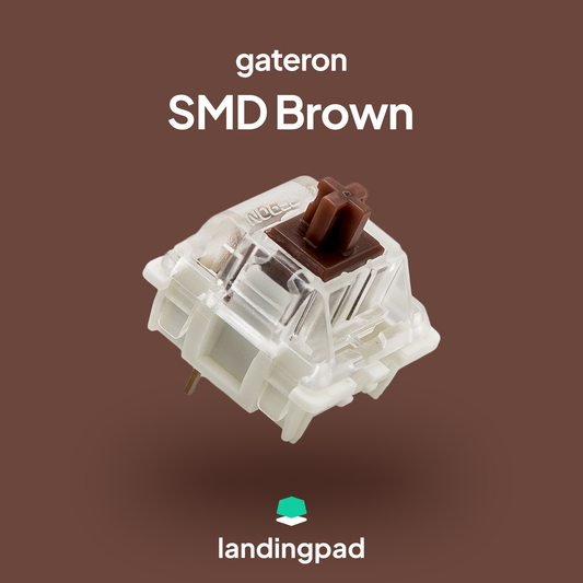 Gateron Milky Top / SMD Brown Switch