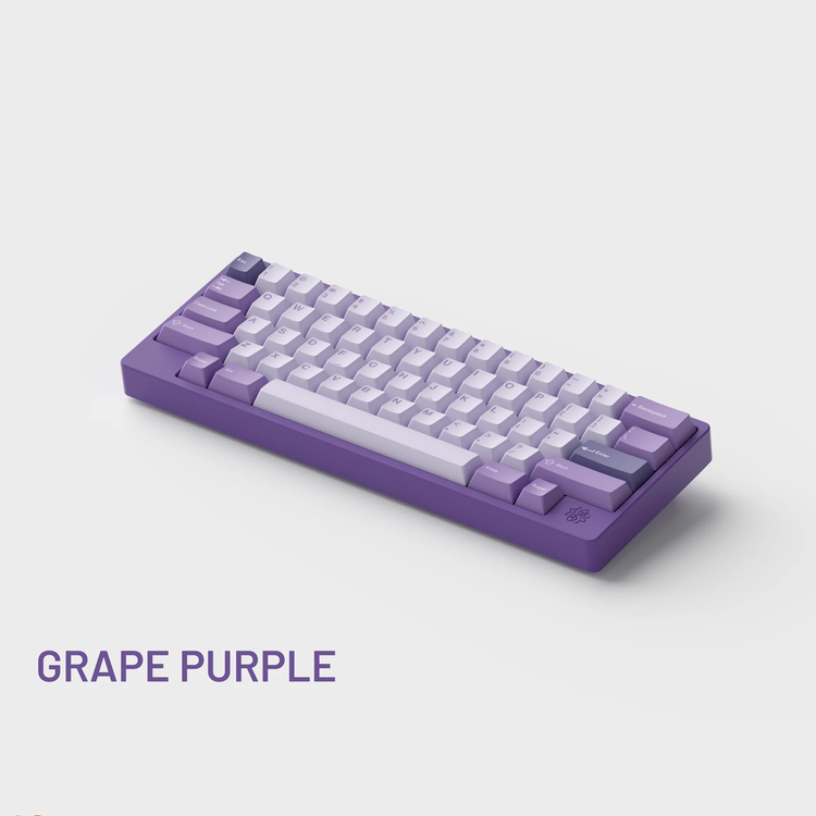 molly60 keyboard Grape Purple