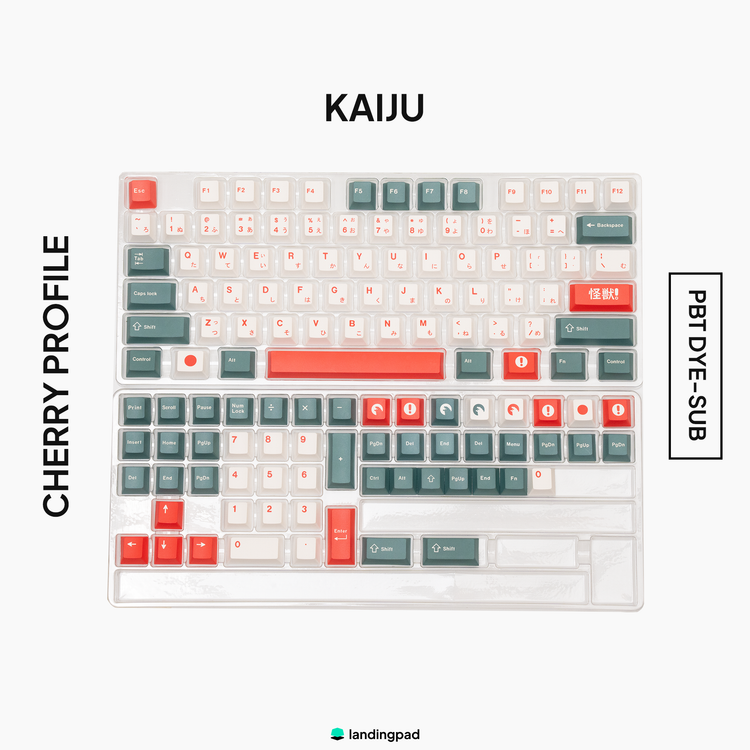 Kaiju PBT Cherry Profile Keycap Set