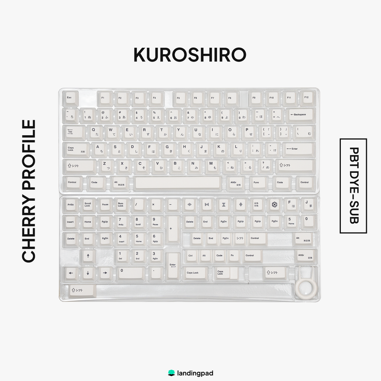 Kuroshiro PBT Cherry Profile Keycap Set