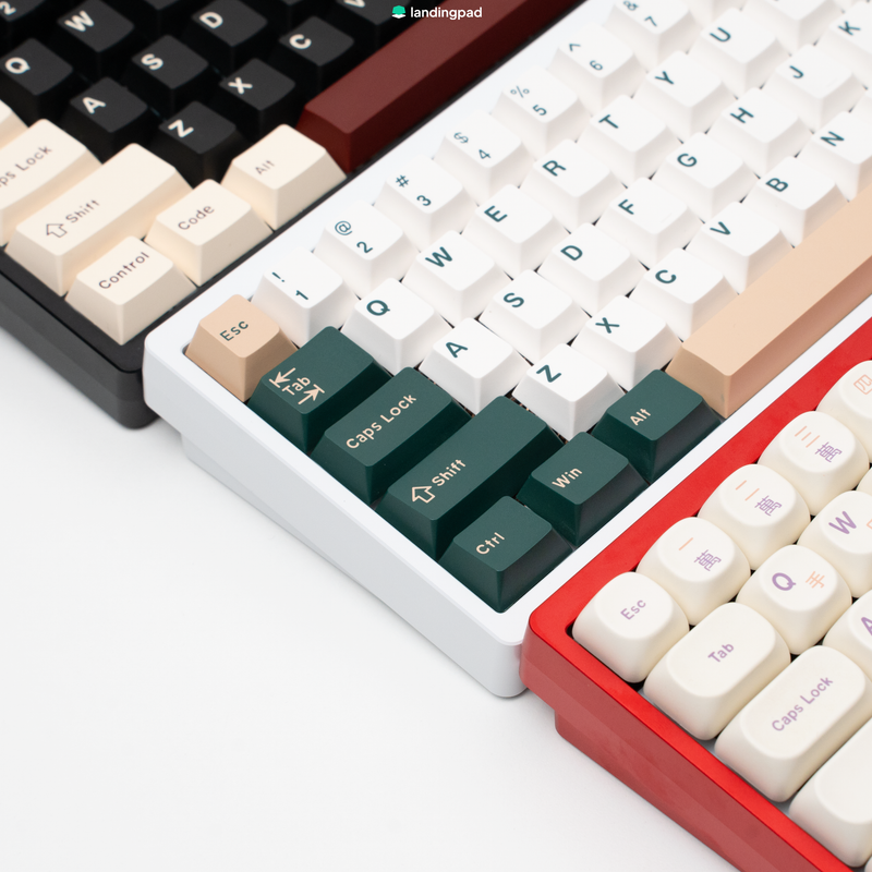 fully assembled Lucky65v3 custom mechanical keyboard