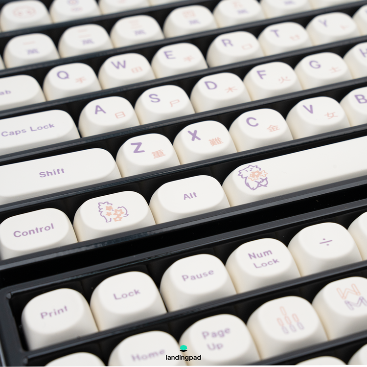 MOA Profile Mahjong PBT Keycap Set