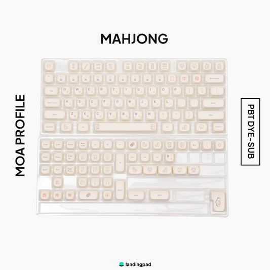 MOA Profile Mahjong PBT Keycap Set