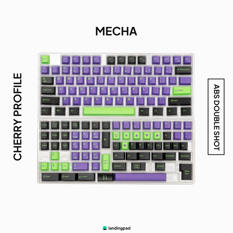 Mecha-01 ABS Cherry Profile Keycap Set