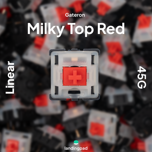 Gateron Milky Top / SMD Red Switch