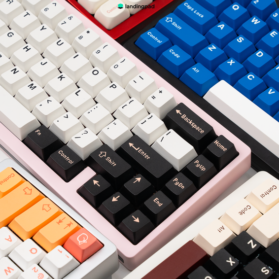 fully assembled Nut65 custom mechanical keyboard