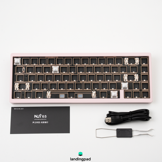 Weikav Nut65 Keyboard | Affordable 65% Hotswap Keyboard Kit Weikav Nut65 Keyboard | Affordable 65% Hotswap Keyboard Kit