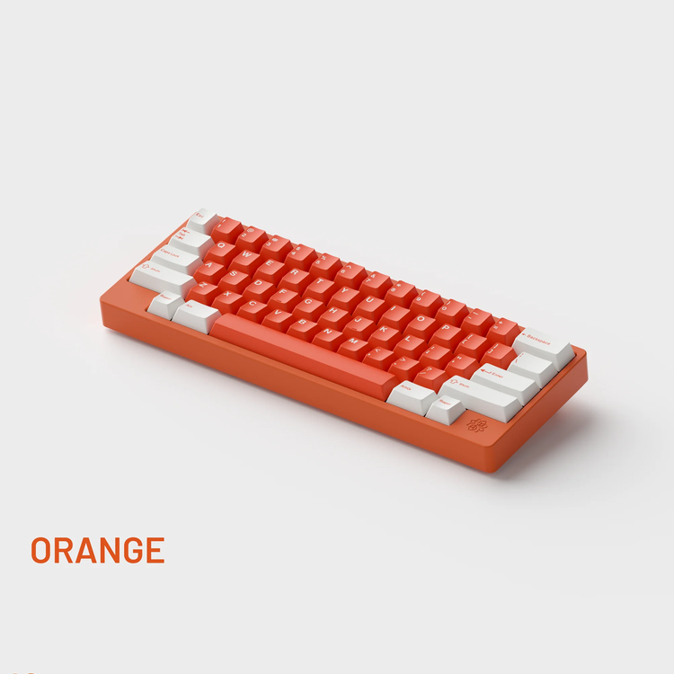 molly60 keyboard Orange