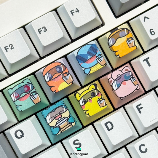 Assorted Artisan Keycaps
