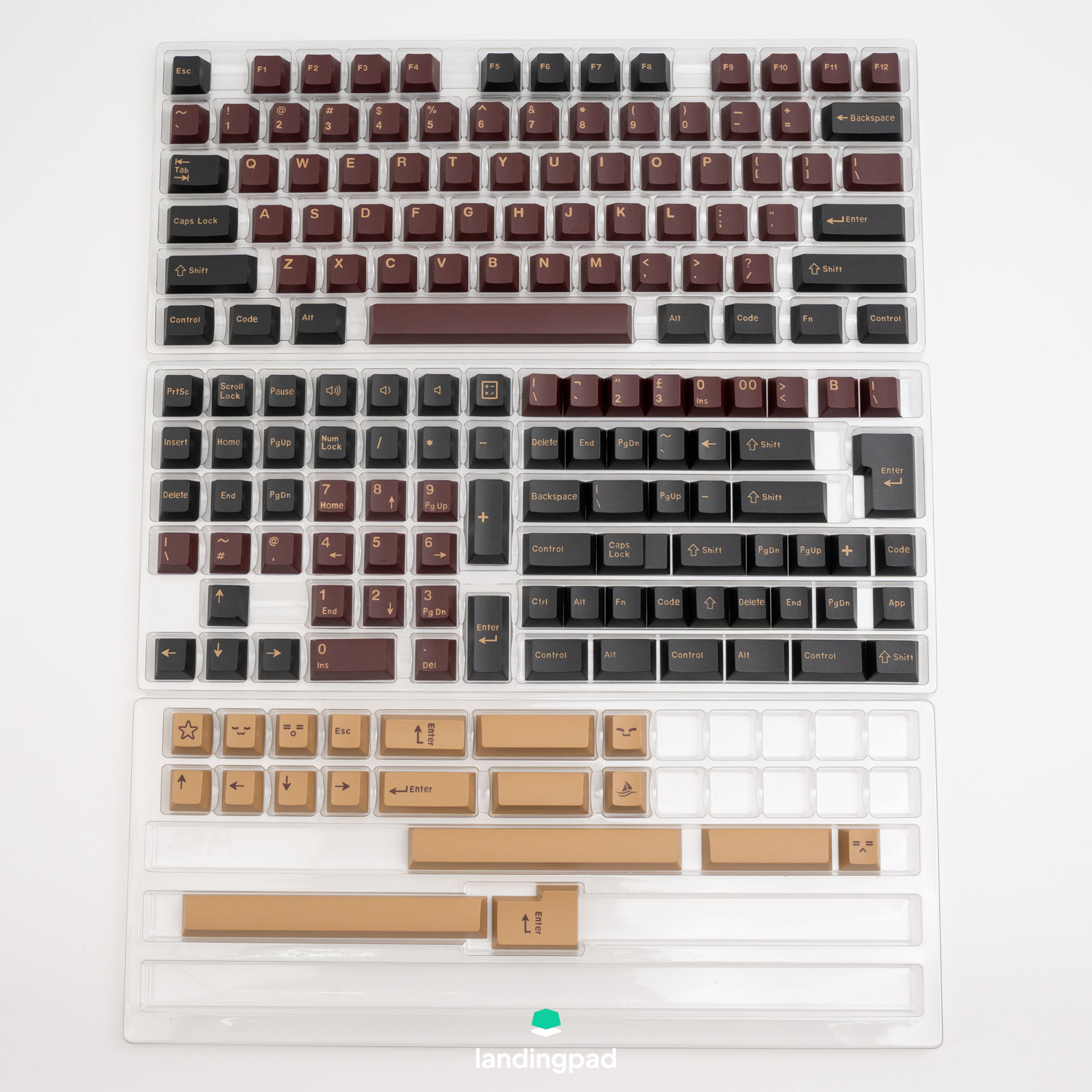 Red Samurai Inspired ABS Keycap Set | Custom Keyboard Keycaps