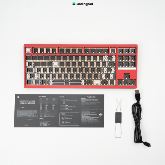 Weikav Lucky80 Keyboard Kit | Affordable TKL Hotswap Keyboard Kit